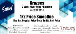 Crazees Ice Cream Rumson NJ